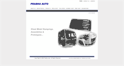 Desktop Screenshot of prabhaauto.com